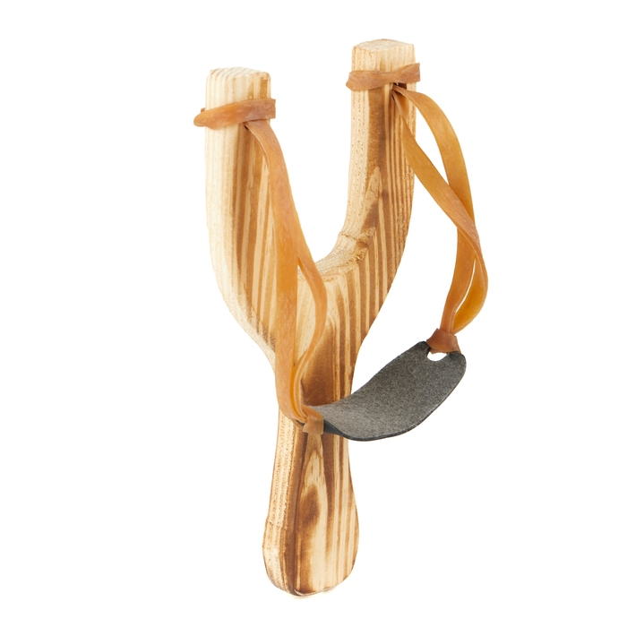 Рогатка деревянная Рогатка деревянная "Обожжённое дерево" , 17 см