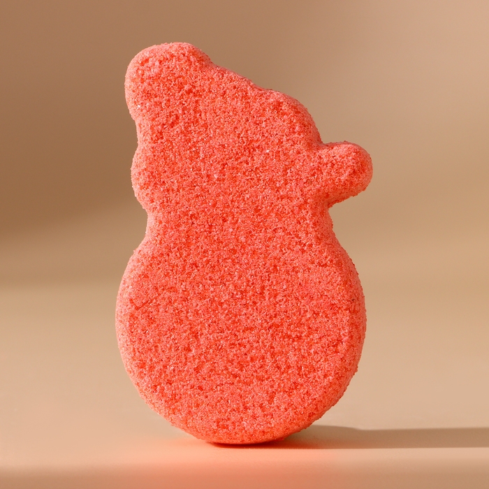 Бомбочка для ванны, 100 г, аромат клубничного джема, Новый Год Бомбочка для ванны, 100 г, аромат клубничного джема, Новый Год