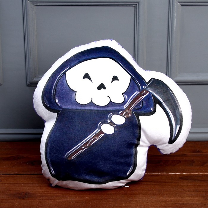 Мягкая игрушка «Смерть с косой», цвет чёрный Мягкая игрушка «Смерть с косой», цвет чёрный