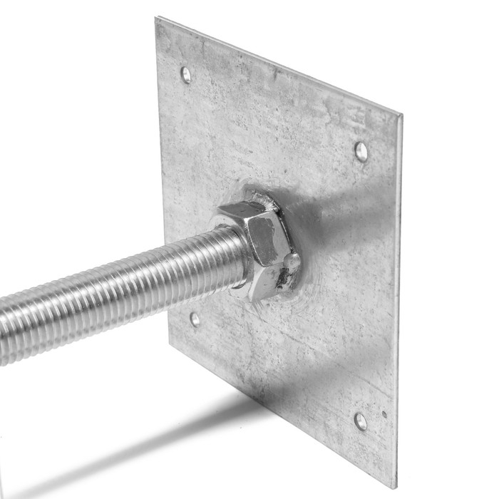 Анкер ЛОМ, регулируемый по высоте, оцинкованный, М24х200х150 мм