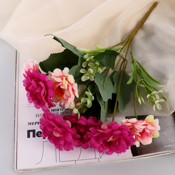 Букет Букет "Пеларгония пышная" 5х29 см, микс