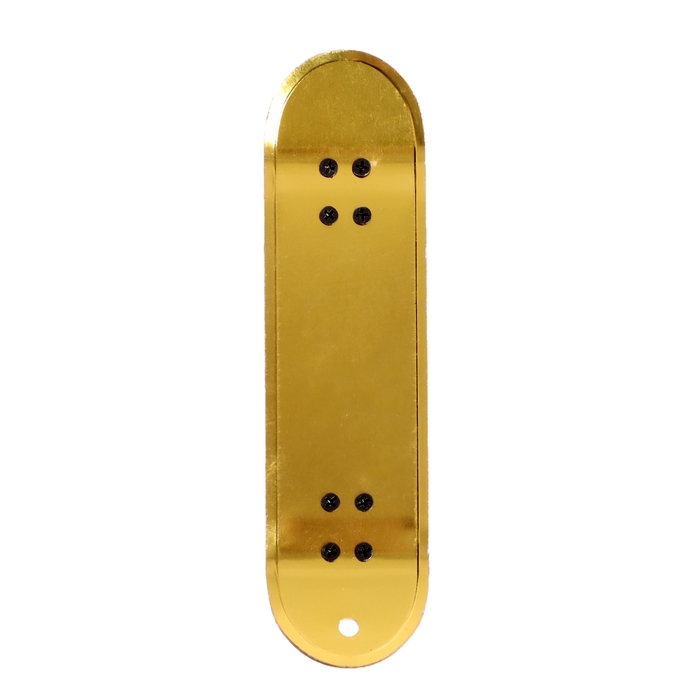 Фингерборд металлический «Золотой трюк», 2 комплекта колёс, ключ, цвет МИКС Фингерборд металлический «Золотой трюк», 2 комплекта колёс, ключ, цвет МИКС