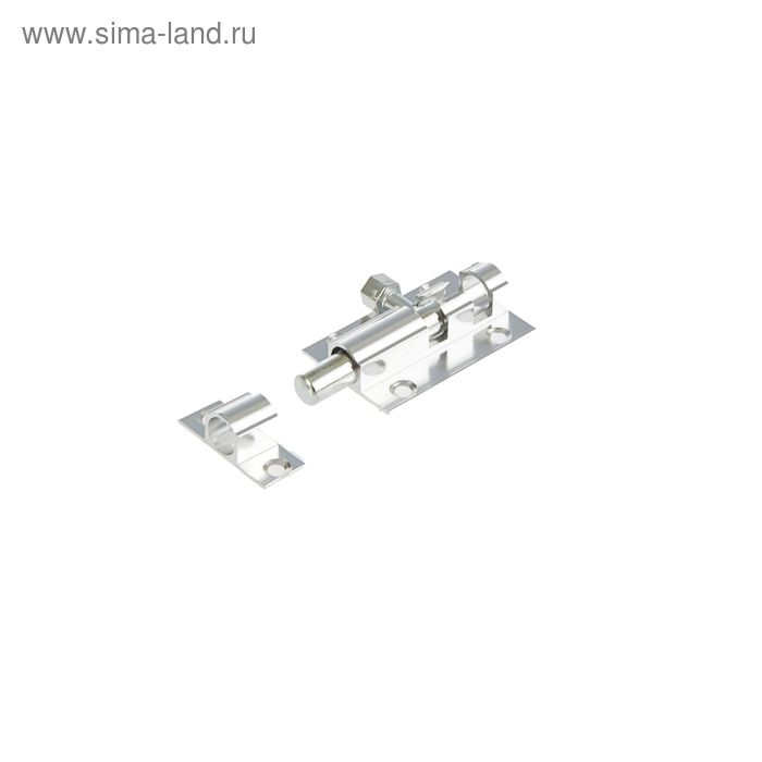 Шпингалет SH01, 2 Шпингалет SH01, 2", алюминий, цвет хром