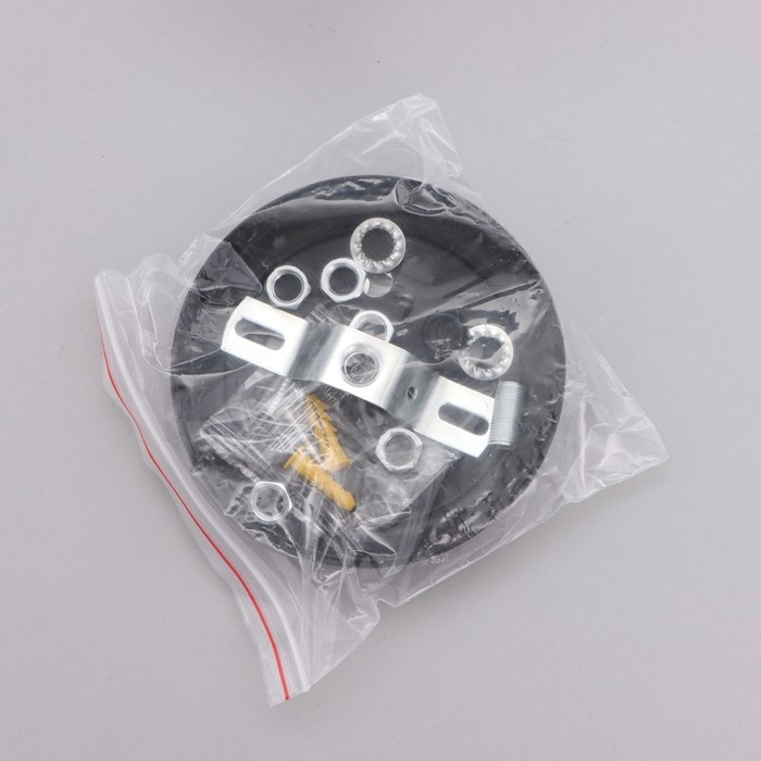 Люстра  Люстра "Узел" E27 5х40Вт черный 54х54х40 см