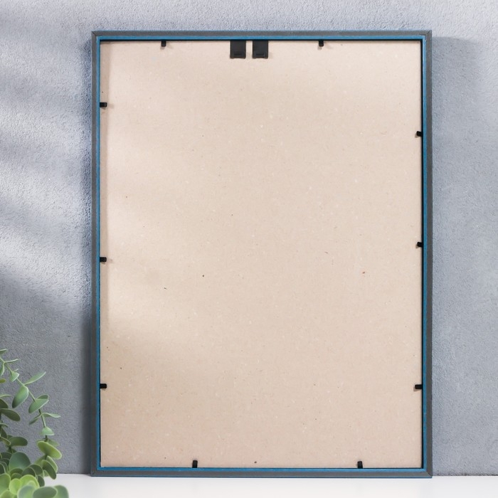 Фоторамка пластик Фоторамка пластик "Радуга" 30х40 см, синий