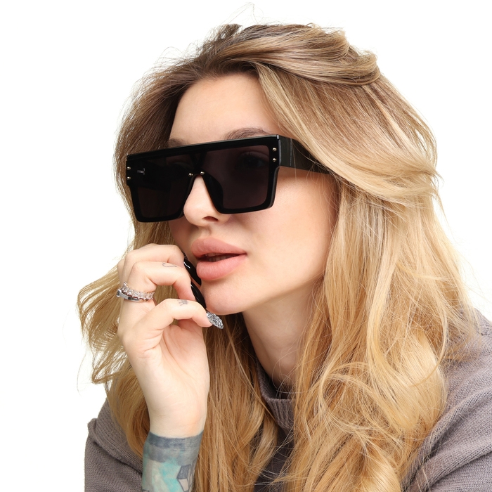 Очки солнцезащитные женские Очки солнцезащитные женские "OneSun", uv 400, дужка 14.1 см, линза 5х5 см