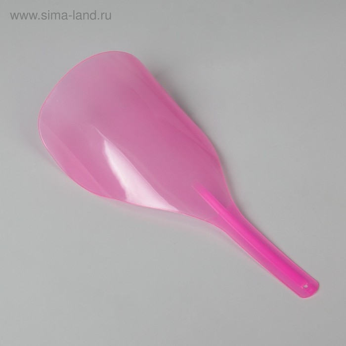 Экран для защиты лица, с ручкой, 31,5 × 13,5 см, цвет розовый Экран для защиты лица, с ручкой, 31,5 × 13,5 см, цвет розовый