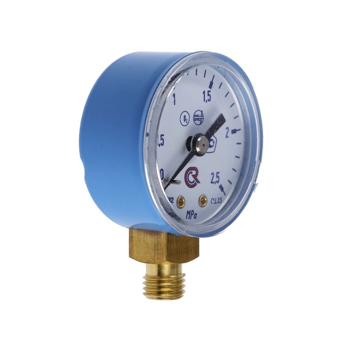 Манометр кислородный ТУНДРА, d=50 мм, до 2.5 МПа Манометр кислородный ТУНДРА, d=50 мм, до 2.5 МПа