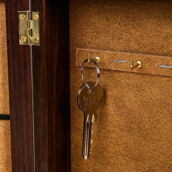 Ключница Ключница "Сова" венге 15х21 см