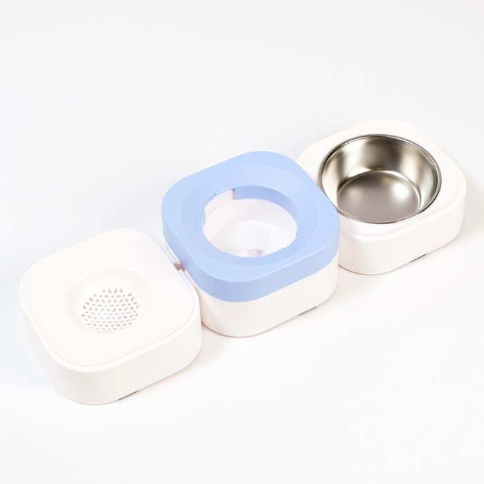 Автокормушка со съёмной крышкой, контейнер 1,8 л, фиолетовая Автокормушка со съёмной крышкой, контейнер 1,8 л, фиолетовая