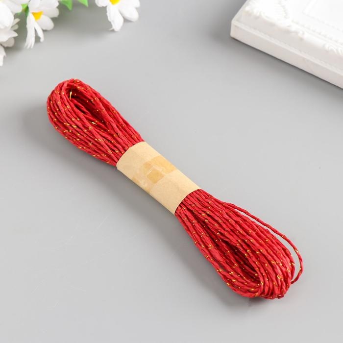 Тесьма декоративная бумага Тесьма декоративная бумага "Люрекс" намотка 10 метров набор 12 шт МИКС 21х14х2 см