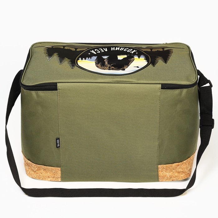 Термосумка с пробковым дном «Хозяин леса», 28 литров Термосумка с пробковым дном «Хозяин леса», 28 литров