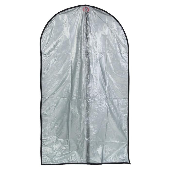 Чехол для одежды Доляна, 60×90 см, цвет серый Чехол для одежды Доляна, 60×90 см, цвет серый