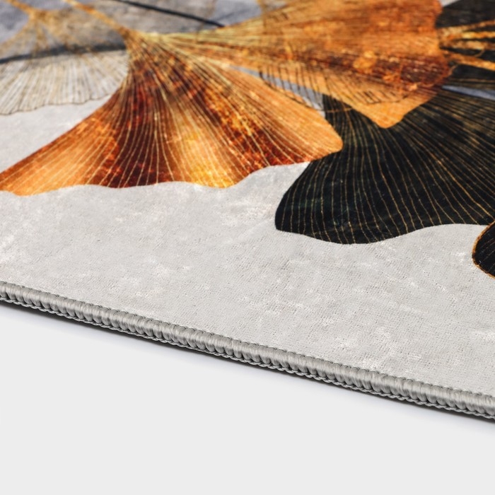 Коврик для дома Доляна «Листья», 40×60 см Коврик для дома Доляна «Листья», 40×60 см