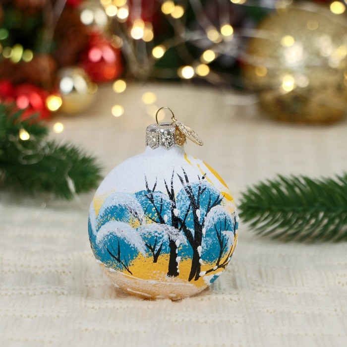 Шар Шар "Восход солнца", 65 мм., в подарочной упаковке