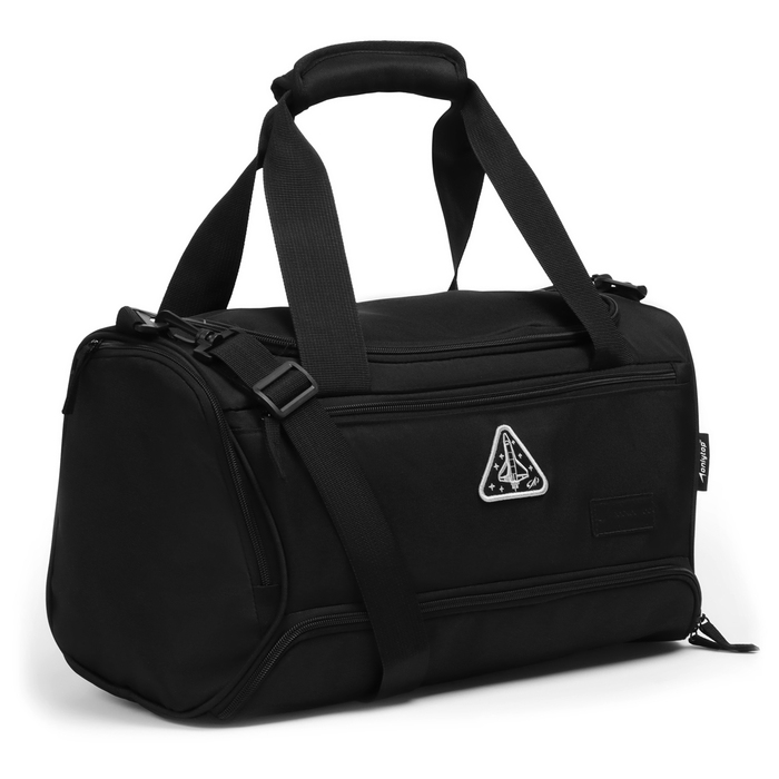 Сумка спортивная РОСКОСМОС х ONLYTOP, цвет чёрный Сумка спортивная РОСКОСМОС х ONLYTOP, цвет чёрный