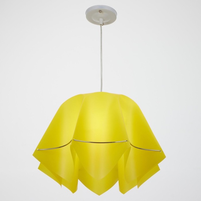 Люстра BayerLux Подвес BayerLux Люстра BayerLux Подвес BayerLux "Джули" E27 1х60Вт желтый 40х40х100 см