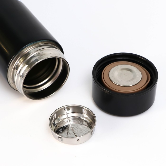 Новый год. Термос с ситечком «Снежная зима», 450 мл Новый год. Термос с ситечком «Снежная зима», 450 мл