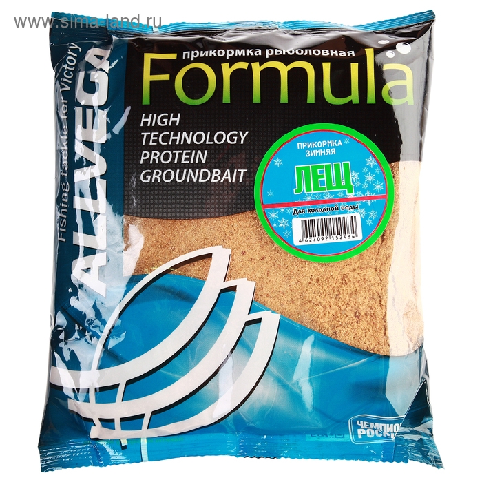 Прикормка зимняя ALLVEGA Formula Winter 500 г, ЛЕЩ Прикормка зимняя ALLVEGA Formula Winter 500 г, ЛЕЩ