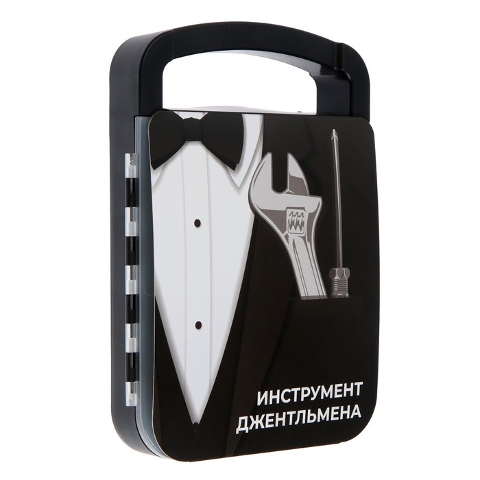 Набор инструментов ТУНДРА, подарочный пластиковый кейс, 22 предмета Набор инструментов ТУНДРА, подарочный пластиковый кейс, 22 предмета