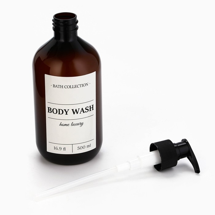 Дозатор для шампуня, кондиционера, геля для душа «Home comfort», 500 мл Дозатор для шампуня, кондиционера, геля для душа «Home comfort», 500 мл