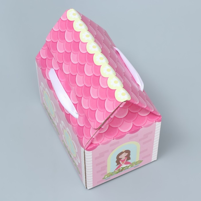 Коробка подарочная складная, упаковка, «Домик принцессы », 15 х 18 х 10 см