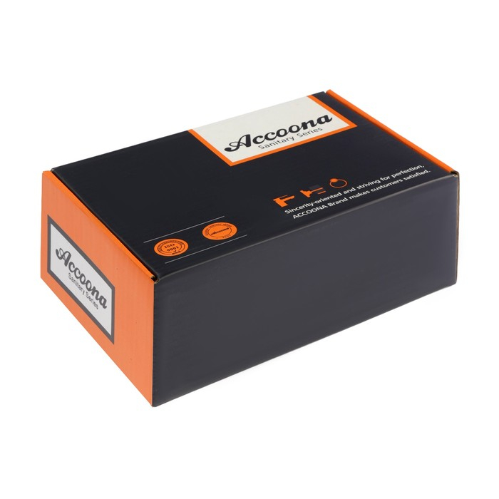 Смеситель для биде Accoona A3040, однорычажный, силумин, хром Смеситель для биде Accoona A3040, однорычажный, силумин, хром