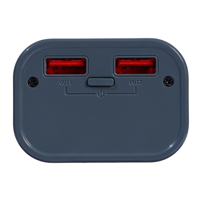 Внешний аккумулятор CRR-29, 20000 мАч, 2USB, 3А, дисплей, быстрая зарядка, серый Внешний аккумулятор CRR-29, 20000 мАч, 2USB, 3А, дисплей, быстрая зарядка, серый