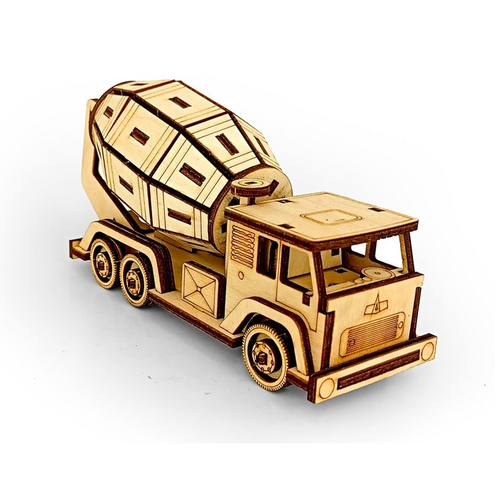 Сборная модель «Автобетоносмеситель», 62 детали Сборная модель «Автобетоносмеситель», 62 детали