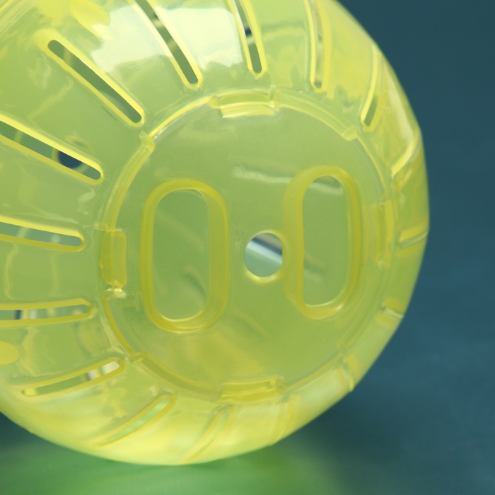 Шар для грызунов 10 см, жёлтый Шар для грызунов 10 см, жёлтый