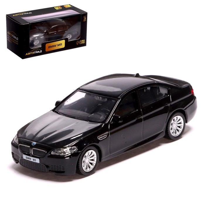 Машина металлическая BMW M5, 1:43, цвет синий Машина металлическая BMW M5, 1:43, цвет синий
