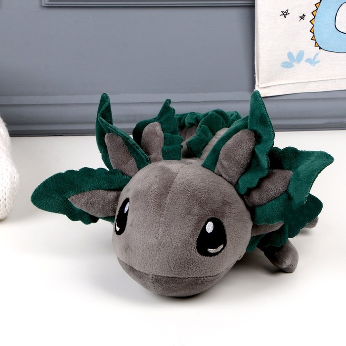 Мягкая игрушка «Аксолотль», 45 см, цвет серый Мягкая игрушка «Аксолотль», 45 см, цвет серый