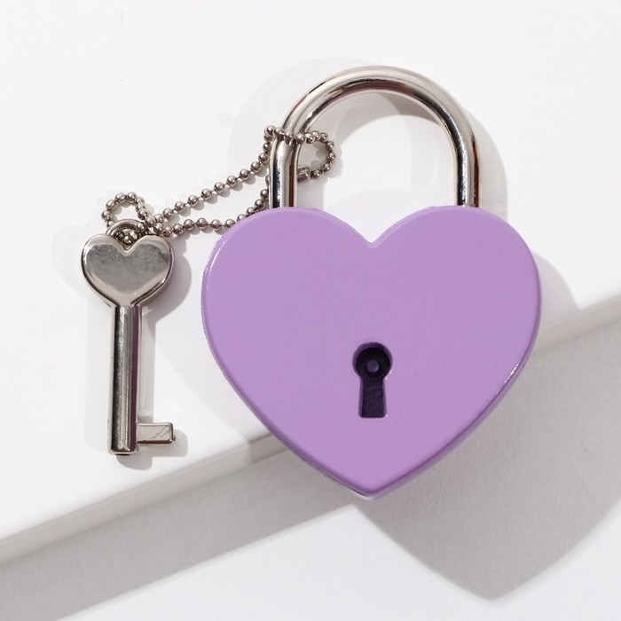 Замок свадебный с ключом &laquo;Вместе навсегда&raquo;.