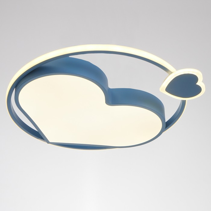 Люстра 1716/3BL LED 80Вт 3000-6000К диммер синий 54х50х6 см BayerLux