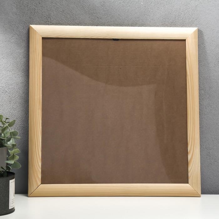 Фоторамка липа 35х35 см, ясень (пластиковый экран) Фоторамка липа 35х35 см, ясень (пластиковый экран)