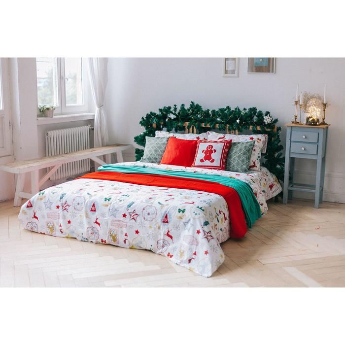 Постельное бельё Этель дуэт «Зимний винтаж» 143*215 см - 2 шт, 240*220 см, 70*70 см -2 шт Постельное бельё Этель дуэт «Зимний винтаж» 143*215 см - 2 шт, 240*220 см, 70*70 см -2 шт