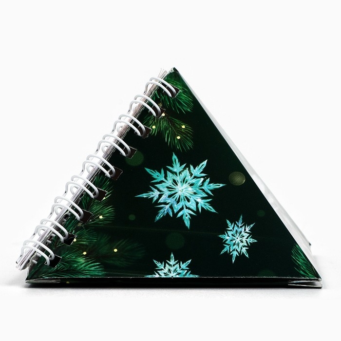 Календарь 2025 настольный треугольный на пружинке &laquo;С Новым годом 2025&raquo;, 7,4х8,5 см