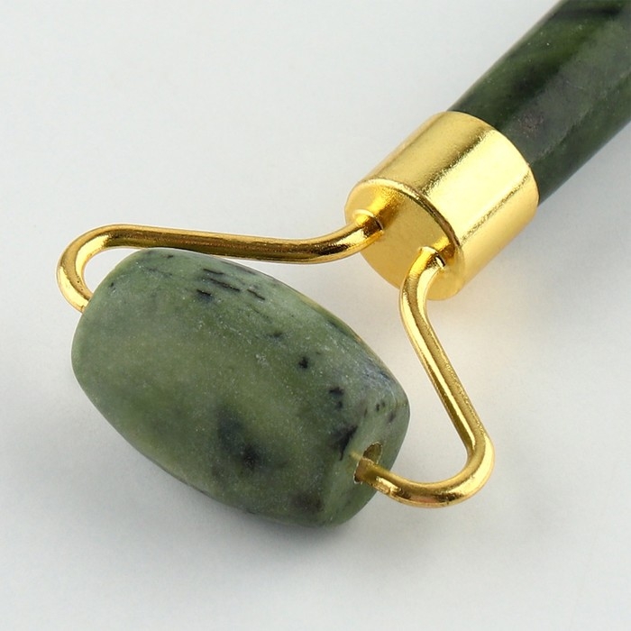 Массажер для лица, гуаша набор «Summer» 10,5 х 19 см кальцит