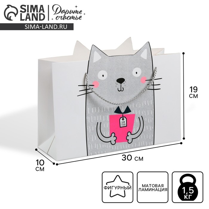 Пакет подарочный, упаковка, &laquo;Это тебе&raquo;, 30 х 23 х 10 см