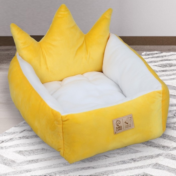 Лежанка «Корона», 45х38х22 см Лежанка «Корона», 45х38х22 см