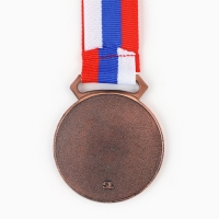 Медаль тематическая 196, «Музыка», d= 5 см. Цвет бронза. С лентой