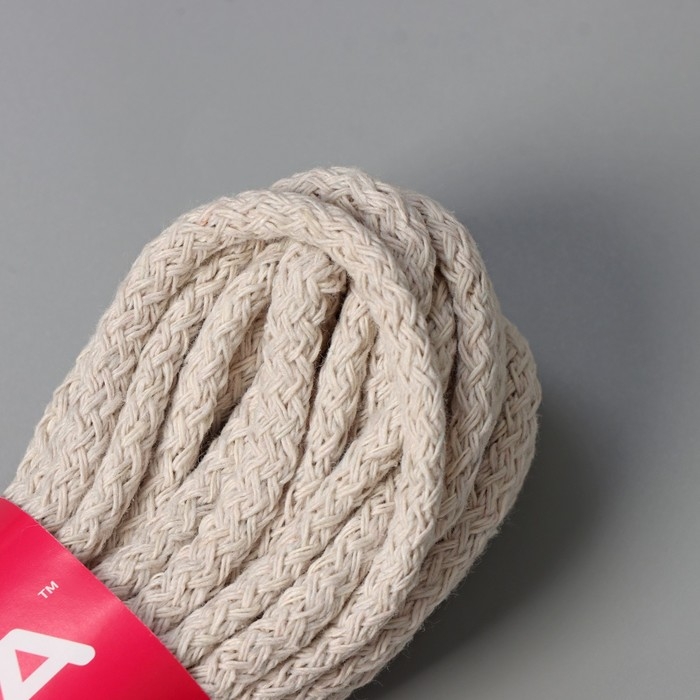 Шнур хлопчатобумажный, d=6 мм, 10 м Шнур хлопчатобумажный, d=6 мм, 10 м