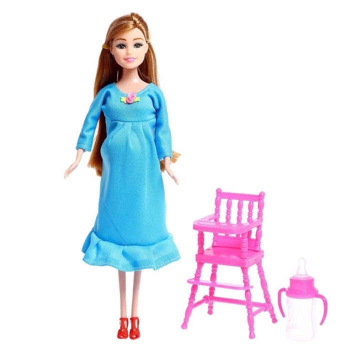 Кукла-модель «Наташа» беременная, с аксессуарами, МИКС Кукла-модель «Наташа» беременная, с аксессуарами, МИКС