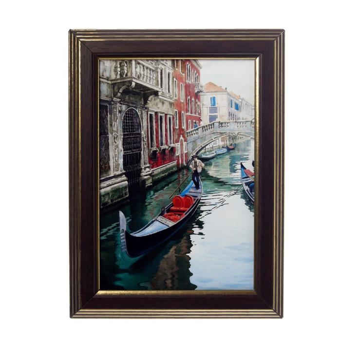 Ключница Ключница "Прогулки на гондолах" венге 15х21 см