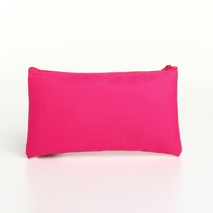 Косметичка на молнии, цвет розовый Косметичка на молнии, цвет розовый