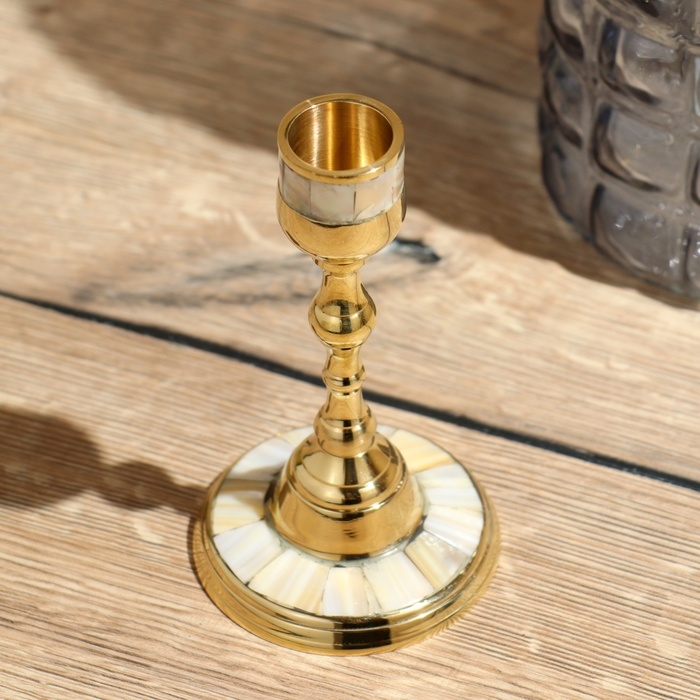 Подсвечник Подсвечник "Перси" 13,5 см, латунь