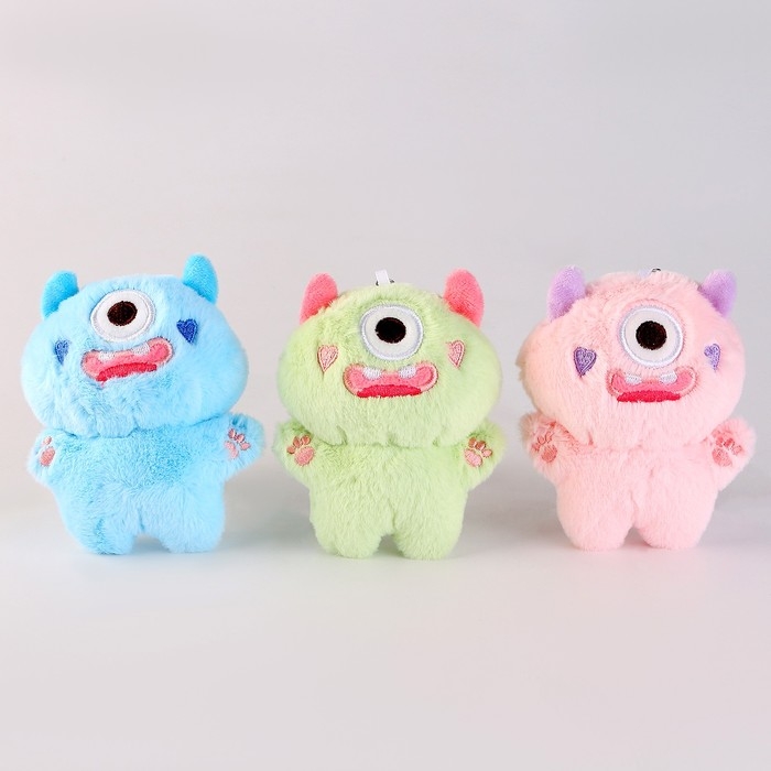 Мягкая игрушка «Монстрик», 13 см, цвет МИКС Мягкая игрушка «Монстрик», 13 см, цвет МИКС