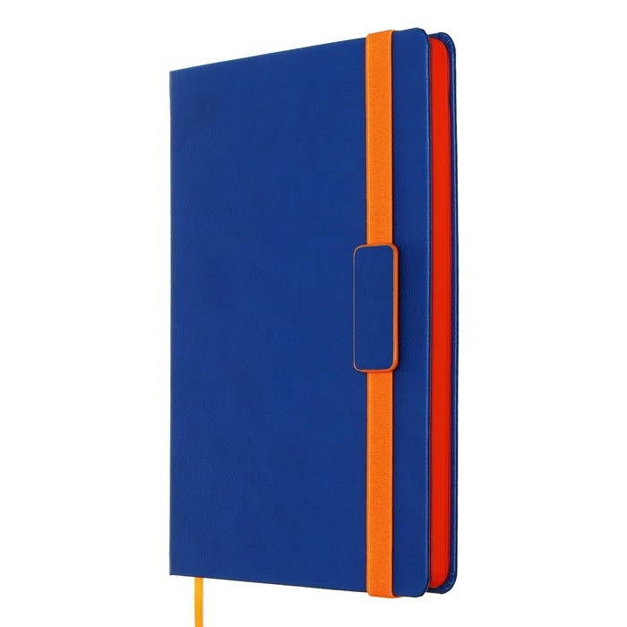 Ежедневник недатированный В5, 136 листов Leggenda, твёрдая обложка, искусственная кожа, синий