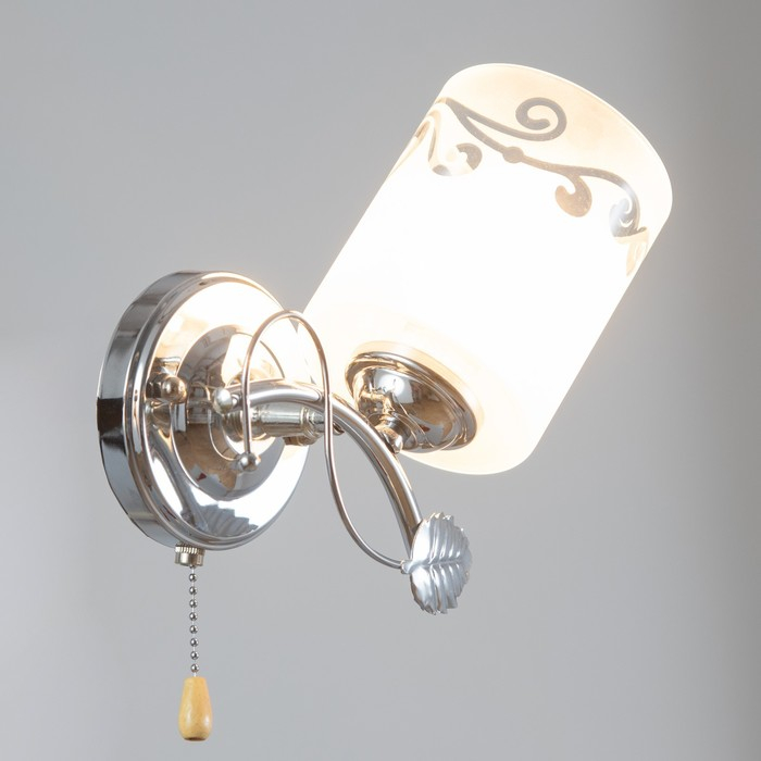 Бра 1186/1CR E27 40Вт хром 20х12х15 см