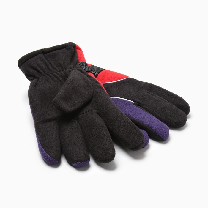 Перчатки мужские двухслойные MINAKU цв. красный, р-р 26 см Перчатки мужские двухслойные MINAKU цв. красный, р-р 26 см